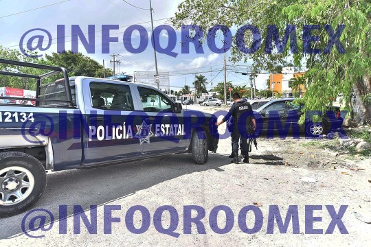 Activan Código Rojo en Cancún por detención de sujetos armado