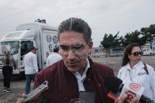 Caravana de Salud instalada en Cancun
