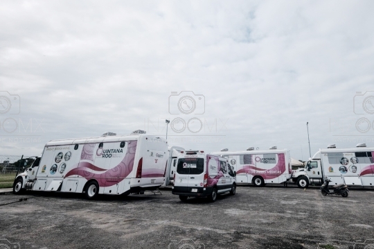 Caravana de Salud instalada en Cancun