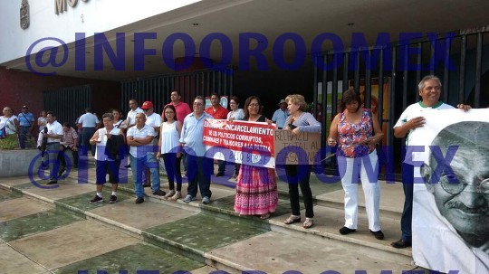Marcha en Chetumal  contra el Gasolinazo