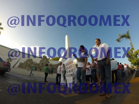 Marcha en Chetumal  contra el Gasolinazo