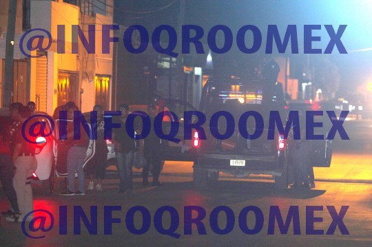Operativo de Federales  en  Av. Fonatur