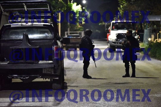 Operativo en Conjunto en el Cereso de  Cancún 
