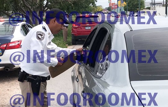 Operativo por autos polarizados 