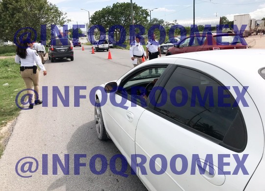 Operativo por autos polarizados 
