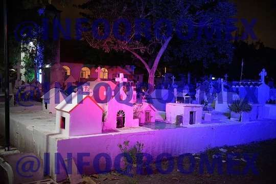 Preparan algo especial en el panteón los Olivos
