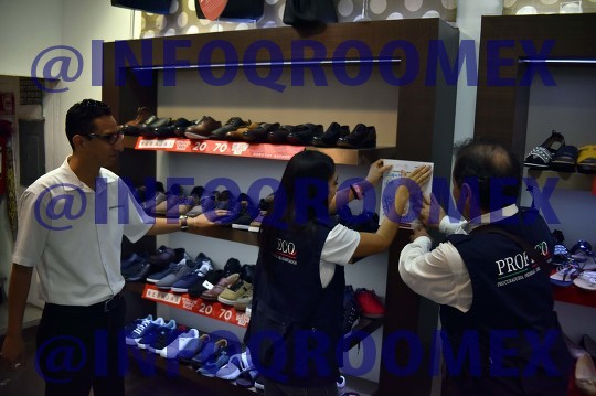 Profeco realiza recorrido en Plaza Comercial 