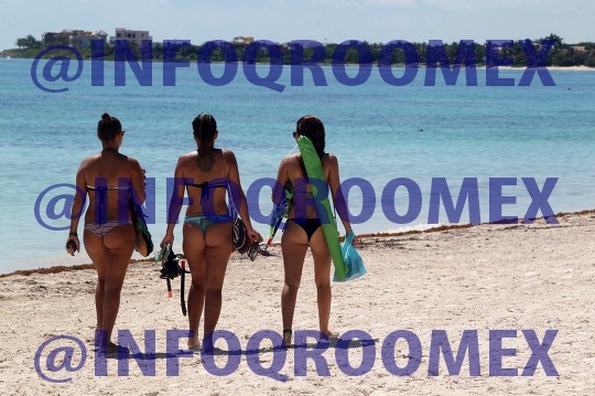 Recorrido por una Playa de Encanto de �Akumal �