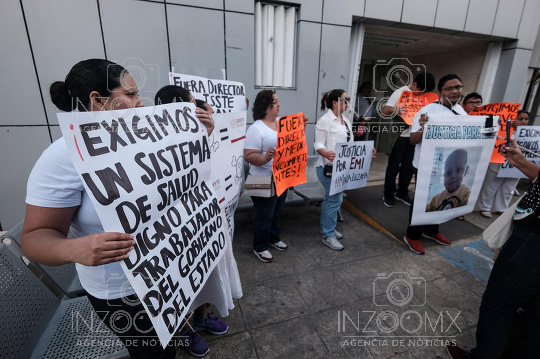 Denuncia familia al hospital del ISSSTE