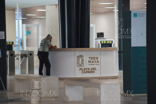 Terminal del Tren Maya en Playa del Carmen